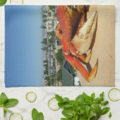 Cooles Krabben-Küchen-Tuch! Handtuch (Gefaltet)