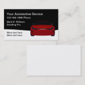 Cooles Kraftfahrzeug - Einzelfahrzeug Visitenkarte (Vorne/Hinten)