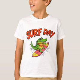 Cooles Krokodil - Fun Summer Beach Art T-Shirt