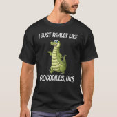 Cooles Krokodil für Männer Frauen Alligator Zookee T-Shirt (Vorderseite)