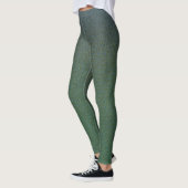 Cooles Krokodil Spaß Einzigartiges Muster Kunst Leggings (Links)