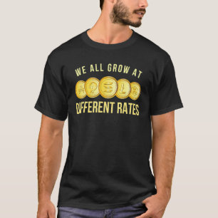 Cooles Kryptowährungs-T-Shirt, wir alle wachsen mi T-Shirt