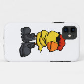 Cooles Küken mit Sonnenbrille | Farbe wählen Case-Mate iPhone Hülle (Rückseite (Horizontal))