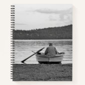 Cooles Kulturleben Foto der ägäischen Fischer Notizblock (Vorderseite)