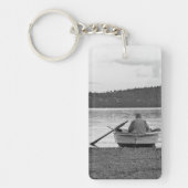 Cooles Kulturleben Foto der ägäischen Fischer Schlüsselanhänger (Vorderseite)