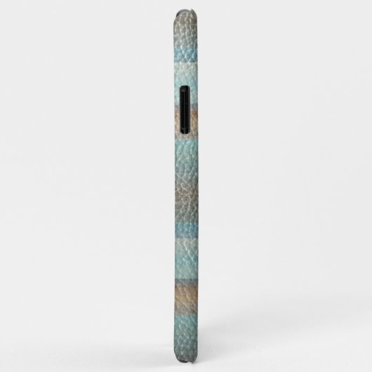 Cooles Kunstleder-Muster Case-Mate iPhone Hülle (Hinten/Rechts)