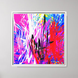 Cooles künstlerisches Design Leinwanddruck