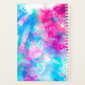 Cooles Künstlerisches Girl Lila Pink Blue Gefärbte Planer (Rückseite)