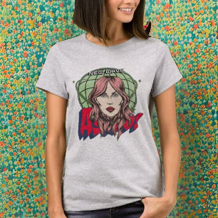 Cooles Kunstwerk von Astro Hand gezeichneter Carto T-Shirt