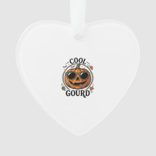 Cooles Kürbis-Shirt Vintage Halloween-Sonnenbrille Ornament