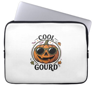 Cooles Kürbisshirt Vintage Halloween-Sonnenbrille  Laptopschutzhülle