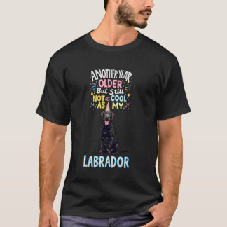 Cooles Labrador Geburtstagshund 2 T-Shirt