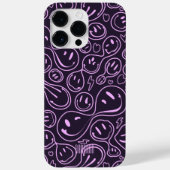 Cooles Lächeln der Gesichtshaut Lächeln Pattern La Case-Mate iPhone Hülle (Rückseite)