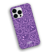 Cooles Lächeln der Gesichtshaut Lächeln Pattern La Case-Mate iPhone Hülle