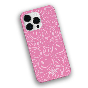 Cooles, lächelndes Gesicht Meldeln Lächeln Muster  Case-Mate iPhone 14 Pro Max Hülle