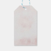 Cooles Lama in herzgeformte Sonnenbrille Danke Geschenkanhänger (Rückseite)