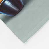 Cooles Lamm in einem farbenfrohen Anzug Fleecedecke (Ecke)