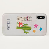 Cooles Lamm in Herz-Shaped-Sonnenbrille Case-Mate iPhone Hülle (Rückseite (Horizontal))