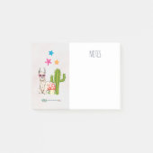 Cooles Lamm in Herz-Shaped-Sonnenbrille Post-it Klebezettel (Vorderseite)