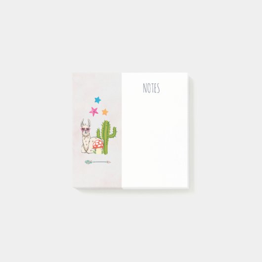 Cooles Lamm in Herz-Shaped-Sonnenbrille Post-it Klebezettel (Vorderseite)