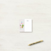 Cooles Lamm in Herz-Shaped-Sonnenbrille Post-it Klebezettel (Auf Schreibtisch)