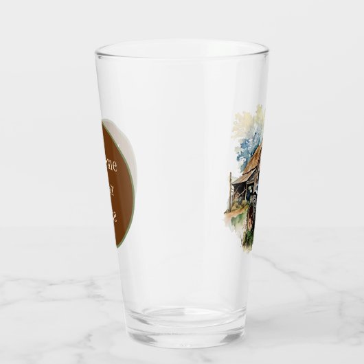 Cooles Land-Traktor hinzufügen Glas (Rechts)