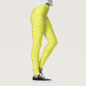 Cooles Lemon Slices Pattern Leggings (Rechts)