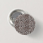 Cooles Leopard-Muster Button (Vorne & Hinten)