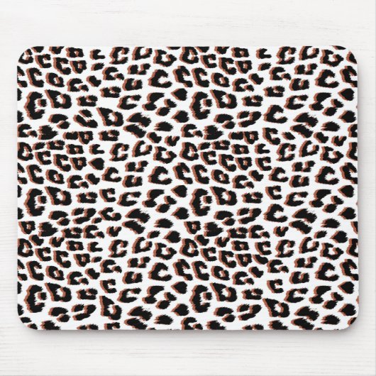Cooles Leopard-Muster Mousepad (Vorne)