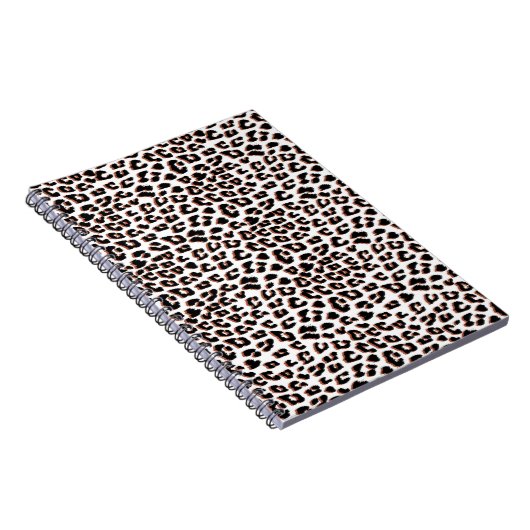 Cooles Leopard-Muster Notizblock (Rechte Seite)