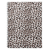 Cooles Leopard-Muster Notizblock (Vorderseite)