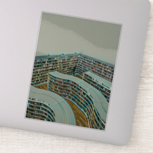 Cooles Lesegerät Aufkleber (Detail)