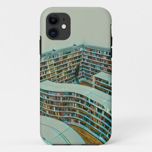 Cooles Lesegerät Case-Mate iPhone Hülle (Rückseite)