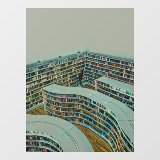 Cooles Lesegerät Fensteraufkleber (Blatt)