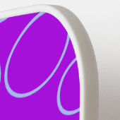 Cooles Lila Pickleball Paddel Pickleball Schläger (Linke Seite)