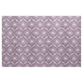 Cooles lila und cremefarbenes Ikat-Stammmuster Stoff (Fat Quarter (45,7 x 55,9 cm))