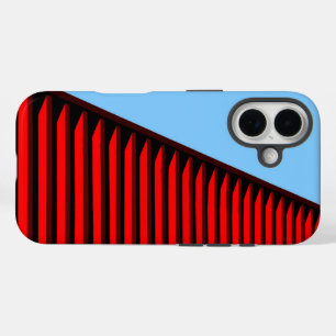 COOLES Linienmuster iPhone 16 Hülle