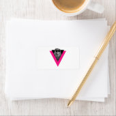 Cooles Lion-Label Adressaufkleber (Insitu)