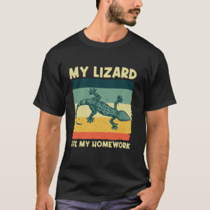 Cooles Lizard-Design für Kids Boys Reptile Animal  T-Shirt