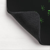 Cooles Lizard Design Männerweibchen Gecko Haustier Mousepad (Ecke)