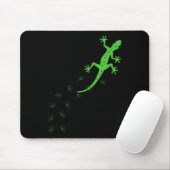 Cooles Lizard Design Männerweibchen Gecko Haustier Mousepad (Mit Mouse)