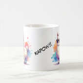 Cooles Llama mit Sonnenbrille Kaffeetasse (Mittel)