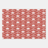 cooles Londoner Mustersystem Party Geschenkpapier Set (Vorderseite 3)