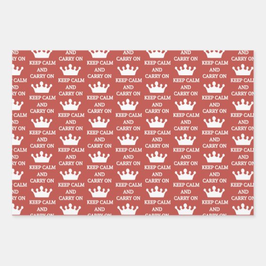 cooles Londoner Mustersystem Party Geschenkpapier Set (Vorderseite 3)