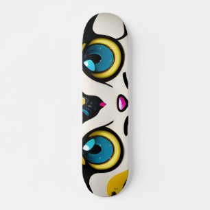 Cooles lustiges Monster Cat Skateboard