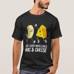 Cooles Mac & Käse für Jungen Kinder Käse gebacken  T-Shirt
