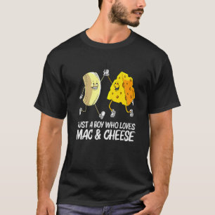 Cooles Mac & Käse für Jungen Kinder Käse gebacken T-Shirt
