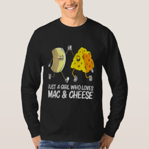 Cooles Mac & Käse für Mädchen Kinder Käse gebacken T-Shirt