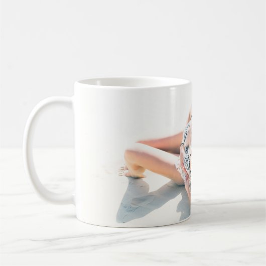Cooles Mädchen 2 Kaffeetasse (Links)