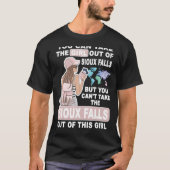 Cooles Mädchen aus Sioux Falls City - Stolz Sioux T-Shirt (Vorderseite)